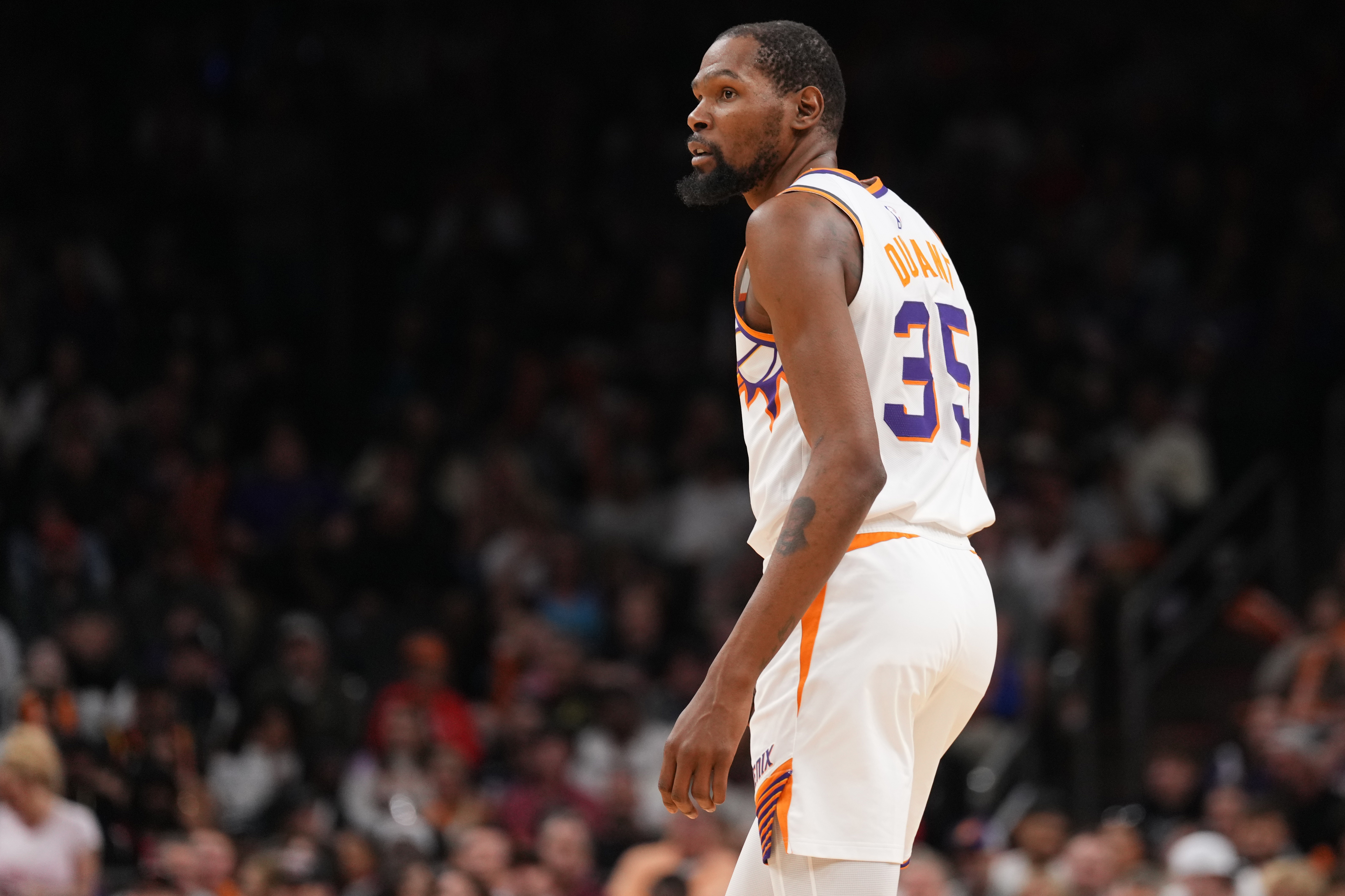 KD:我们不想无缘附加赛 作为职业球员得重新振作起来继续努力